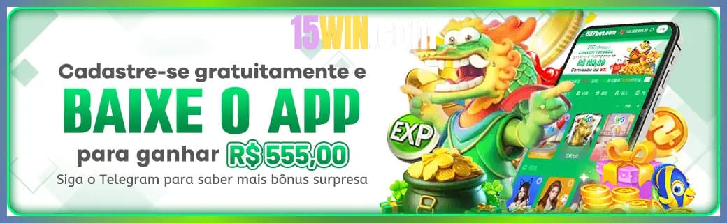 15WIN download — arquivo APK para Android oficial