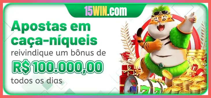 15WIN cadastro — verificação de conta e PIX no caixa